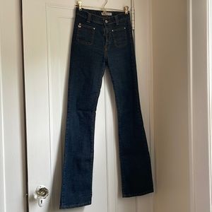 MISS SIXTY Basic Italy Bell bottom dark wash jeans
